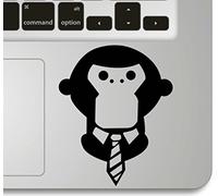 VATI Leaves Removable Suit Monkey Suit Humor Handmade Partial Art Skin Cool Design Vinyl Decal Sticker for Trackpad Keypad Of Apple Macbook Pro Air Mac Laptop