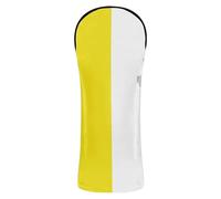 Vatican City Flag Golf Covers Premium Leather Waterproof Headcover with Number Tag for Driver Fairway Hybrid Wood