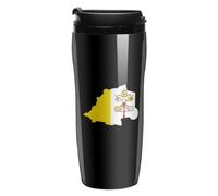 Vatican City Flag Map Coffee Cups Travel Mug Bottle
