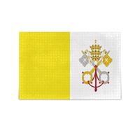 Vatican City Flag Wooden Jigsaw Puzzles Puzzle Challenging 500 Piecing