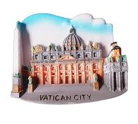 Vatican City Rome Italy 3D Fridge Magnet Souvenir Gift,Home & kitchen Decoration Magnetic Sticker Vatican City Italy Refrigerator Magnet Collection