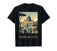 Vatican City Rome Italy Retro Travel Design T-Shirt
