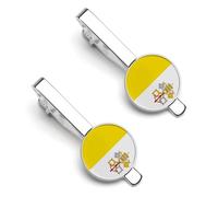 Vatican City State Flags Flag Men'S Tie Clips Necktie Bar Necktie Wedding Business for Daily Life Wedding Anniversary Business Gifts