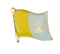 Vatican Flag Lapel Pin Badge Brooch 1 PC KS-0058
