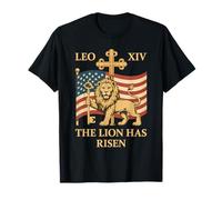 Vatican Pope Leo XIV - The Lion Has Risen T-Shirt