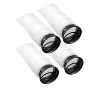 Vaticas 2.75 x 10 Inches Filter Socks 225 μm Aquarium Filter Bags with Black Rim Fit for Eshopps Fiji Cube Waterbox Aquarium Models for All 2.75" Filter Sock Holders 4PCS