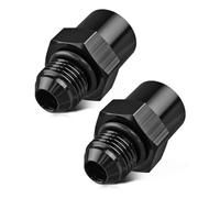 Vaticas 6AN Adapter Fitting Set Replace 47-0001 Fit for GM TBI Style Fuel Sending Units, Adapter Connector kit NPT Thread, Black