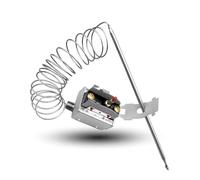 Vaticas High Limit Thermostat Fryer Switch Replace PP10084 Fit for Pitco VF35 MGII SG14 35C 45C+ 18S 18 E500D 1/4" Thread Mpt Stuff 450°F/230°C Hi Limit Thermostat with Manual Reset