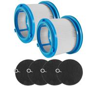 Vaticas Vacuum Filters Kit Fit for Bissell PowerClean FurGuard 280W and FurFinder 200W Self-Standing Cordless Vacuum, Washable HEPA Filters Kit with 2 Filters and 4 Pre-Filter Pads