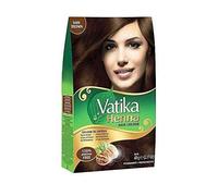 Vatika Henna Hair Colour, dark brown, 60 g (Pack of 6)