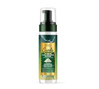 Vatika Naturals Curls AQUABOOST Curl Defining Mousse with Rice Water & Electrolytes - Lightweight Hold, Hydrating & Anti-Frizz Styling Foam for Curly, Coily & Textured Hair, 207ml