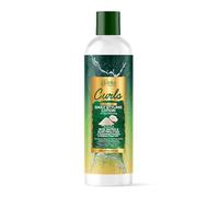 Vatika Naturals Curls AQUABOOST Daily Styling Lotion with Rice Water & Electrolytes - Hydrating, Moisturizing & Frizz-Control Styling Cream for Curly, Wavy & Textured Hair, 370ml