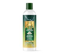 Vatika Naturals Curls AQUABOOST Leave-In Conditioner with Rice Water & Electrolytes - Hydrating, Detangling & Anti-Frizz Hair Treatment for Curly, Wavy & Textured Hair, 370ml