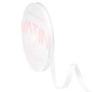 VATIN Solid 10mm X 45 Metres White Grosgrain Ribbon 23 Metres Each Roll Perfect for Crafts, Wedding Decor, DIY Hair Accessories, Sewing, Gift Package Wrapping and More