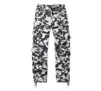 VATINNT Men's Cargo Trousers Ripstop Combat Camo Trousers Casual Tactical Work Pants with 8 Pockets No Belt 3357 Black Hawk Camo 40