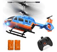 VATOS 2.4G RC Helicopter with LED Lights, Easy to Fly Remote Control Helicopter Toy for Kids Beginners, Altitude Hold, One Key Take Off/Landing, Low Battery Reminder, Gift for Boys Age 10+