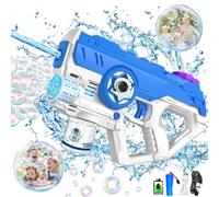 VATOS Electric Water Gun Toy for Kids Adults, 2 in 1 Automatic Water Squirt 500CC+ Expandable Large Capacity, 32FT Long Range Rechargeable Water Pistol Summer Pool Beach Outdoor Toys for Boys Girls