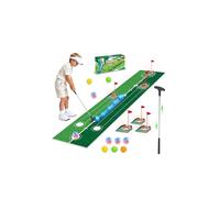 VATOS Golf Putting Set for Kids - Light up Kids Golf Game Toys with Putting Mat, Putter, 3 Holes & 6 Balls (3 glow), Indoor Outdoor Yard Golfs Game Sports Toys, Birthday Gifts for Boys Girls Kids 3-8