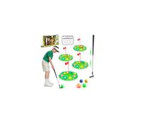 VATOS Light up Mini Golf Game - Glow in the Dark Golf Toy Set Putting Game with Glow Holes, LED Balls, Putter, Night Play Portable Fun Indoor Outdoor Backyard Party Office Golfs Gifts for Kids Adults