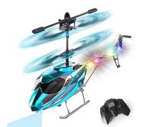 VATOS RC Helicopter for Boys, 2.4G Remote Control Helicopter with LED Light for Kids 12+ Years Old, Fixed Height, One-Key Take-Off, Indoor RC Planes Ideal Festival Gifts for Boys Adults