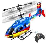 VATOS Remote Control Helicopter, 2.4GHz Altitude Hold Birdy RC Helicopters with Gyro & LED Light,One-Key take-off and landing,3.5 CH Radio Controlled Aircraft Indoor for Kids Adults Beginner age 10+
