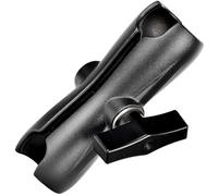 VAUBORTTI 1.5" Ball Double Socket Arm - 5.6" Aluminum Alloy Arm, Features Wider Wingnut for Easier Adjustment, Fits RAM C Size 1.5-Inch Ball Mounts for GPS, Fish Finder