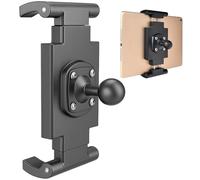 VAUBORTTI 1" Ball Tablet Holder - Screw-Mounted Tablet Mount Compatible with RAM B Size System, Adjustable iPad Holder for 7-12.9" Tablets, Car Truck Boat Dashboard