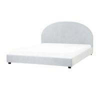 Bed Chenille VAUCLUSE 180 x 200 cm (EU Super King) Light Blue