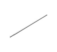 VAUDE 10.1 mm (Al6061) x 45 cm, W/Insert, Accessories for Tents, Adults, Unisex, Silver (Silver), One Size