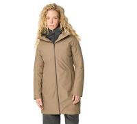 Vaude Annecy 3in1 Iii Detachable Jacket Brown 42 Woman