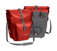 VAUDE Aqua Back Plus Bike Pannier, 2 x Rear Bike Rack Bag Waterproof, 51L Total Volume, Cycling Bag, Easy Mounting - Made in Germany