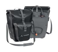 VAUDE Aqua Back Plus Bike Pannier, 2 x Rear Bike Rack Bag Waterproof, 51L Total Volume, Cycling Bag, Easy Mounting - Made in Germany