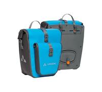 VAUDE Aqua Back Plus Bike Pannier, 2 x Rear Rack Waterproof Bags, 51 Liters Total Volume, Easy Mounting - Made in Germany