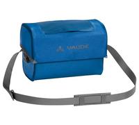VAUDE Aqua Box Handlebar Bag - PVC-Free Tarpaulin Bike Bag with 6 Litre Storage Volume - Use as a Handlebar Bag or Travelbag with Removable Shoulder Strap One Size