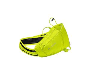 VAUDE Attendant Waist Bag 1 L with Bottle Holder, Running Belt | Hiking Water Bottle Belt, Insulated Bottle Compartment, Padded Back, Flashing Light Holder, 6oz