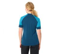 Vaude - Women's Altissimo Q-Zip Shirt - Cycling jersey size 12, blue