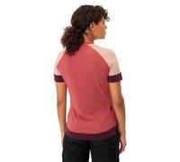 Vaude Bike Altissimo Q-zip Short Sleeve Jersey Pink 36 Woman 36 Brick