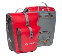 VAUDE Aqua Back Plus bike pannier bag, 2 x rear bike rack bag waterproof, 51 liters total volume, cycling bag rear, easy mounting - Made in Germany