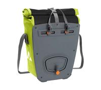 Vaude Bike Aqua Back Print Single 24l Pannier One Size Black / Bright Green