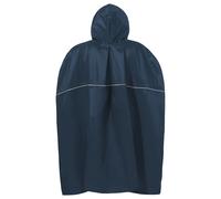 Vaude Bike Grody Poncho Ii Waterproof Poncho 128-146 cm Dark Sea