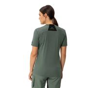 Vaude Bike Qimsa Logo Short Sleeve T-shirt Green 38 Woman 38 Agave