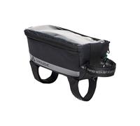 Vaude Bike Top Tube Phone Frame Bag Grey One Size Black