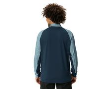 Vaude Bike Virt Qzip Ii Long Sleeve T-shirt S Cloudy Blue
