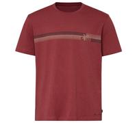 Vaude - Cyclist V - T-shirt size M, red
