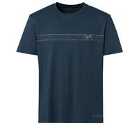Vaude - Cyclist V - T-shirt size XXL, blue
