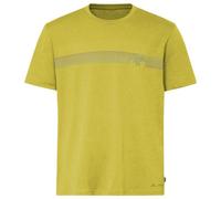 Vaude Bike Cyclist V Short Sleeve T-shirt Yellow 2XL / Regular Men