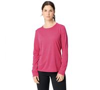 Vaude Essential Long Sleeve T-shirt Pink 38 Woman