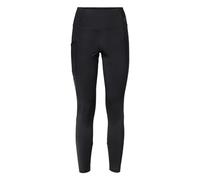 VAUDE Essential Tights for Women - Elastic Outdoor Leggings for Hiking & Trekking, Recycled Materials, UV Protection UPF 50+, Sustainable Black