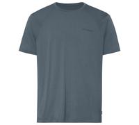 Vaude - Essential Wool T-Shirt - Merino shirt size S, grey/blue