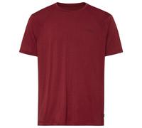 Vaude - Essential Wool T-Shirt - Merino shirt size XXL, red